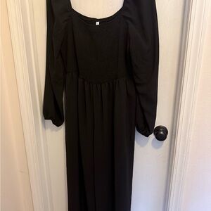 Dokotoo one-piece jumpsuit (black)